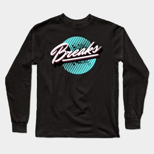 BREAKS - Breakbeat Modern Long Sleeve T-Shirt